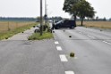 Schwerer Krad Pkw Unfall Koeln Porz Libur Liburer Landstr (Krad Fahrer nach Tagen verstorben) P104